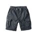 Premium Products Men's Multi Bag Workwear Summer Men's Cotton Loose Oversized Casual Pants, Shorts, And Capris_viptrois.com