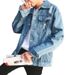 New Casual Youth Trendy Brand Versatile Spring Workwear, High-End Loose Denim Jacket, Men's_viptrois.com