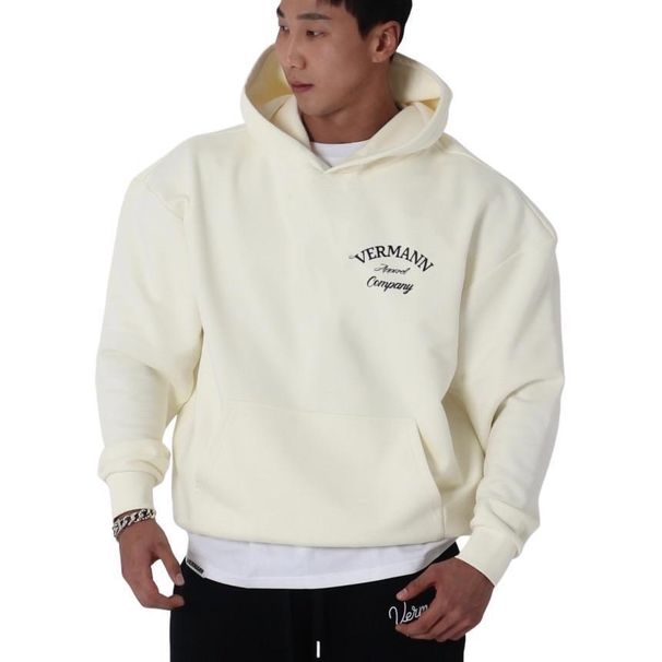 Autumn and winter leisure loose letter hooded sweater sports fitness coat pullover men's running training stretch_viptrois.com