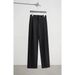 Autumn Winter New Elegant Old Money Style Mid-High Waist Straight Casual Pants Men's Fashion Light Luxury Versatile_viptrois.com