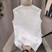 Men's Clothing Trend Sleeveless Short Sleeve Popular Casual Simple Versatile Printed Vest Waistcoat_viptrois.com