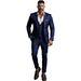 Men's Clothing Men's Slim Fit Three Piece Suit Style Business Casual Wedding Groomsmen Formal Solid Color Suit_viptrois.com