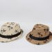 Travel Visor British Summer Women's Hat Maple Leaf Print Papyrus Jazz Hat_viptrois.com