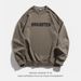 Nordmann Distressed Letter Print American Style Sweatshirt Spring Loose Retro Destroyed Frayed Design Couple Trendy Brand Jacket_viptrois.com