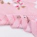 Women's Wrinkled 90 Large Square Head Summer New Elegant Peach Blossom Pattern Printed Silk Scarf_viptrois.com