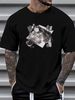 Vtg 1991 MC Escher Heirs Cordon Art Baarn Holland White L Lizard Psych T Shirt Streetwear Breathable Casual Top For Everyday Wear Unisex_viptrois.com