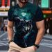 2025 Summer Men's Casual Fashion Simple Trendy Short-Sleeve T-Shirt Breathable New Style_viptrois.com