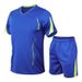 Men's Clothing Men's Short Sleeved T Shirt Suit Summer Men's Sports Casual Suit Basketball Outdoor Running Slim Sportswear_viptrois.com