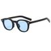Men's Sunglasses Square Frame Sunglasses Fashionable High End Sunglasses For Women And Men Retro Black Frame Anti Ultraviolet Rice Nails_viptrois.com