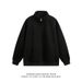 High Street Boys Stand-Up Collar Sweater Men's Semi-Zipper Sweater Hatless Pullover Sweater Men's Jacket Long Sleeve Sweater_viptrois.com