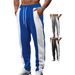 Men's patchwork fashion street sports casual pants_viptrois.com
