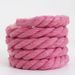 Shoelaces Source Pure Color Round Three Strand Cotton Rope 12mm Color Creative Ins Style White Shoes Suitable For Shoelaces_viptrois.com