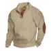 Pulse 2025 Spring And Autumn Fashion Cross-Border European Size Hot-Selling Men's Stand Collar Long Sleeve Casual Outdoor_viptrois.com