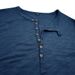 Man's clothing Men's outdoor top men's short sleeve T-shirt men's Henry bamboo cotton T-shirt_viptrois.com