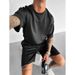 Men's Clothing Summer Sports Men's Design Simple Casual Autumn Short Sleeved T Shirt_viptrois.com