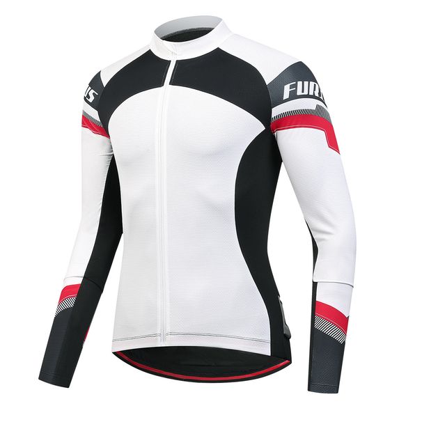 Spring And Autumn Cycling Jersey Fashion Quick-Dry Breathable Top Mountain Bike Team Camping Long Sleeve T-Shirt Mesh_viptrois.com