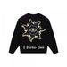 Trendy Brand Skull Print Heavy Cotton Unisex High Street Crew Neck Long Sleeve Sweatshirt_viptrois.com