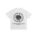Floral Digital Print American Style Versatile Short Sleeve T-Shirt Vintage Loose Trendy Unisex Top_viptrois.com
