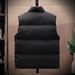 Trendy Casual Loose Student Cotton Vest, Thick Warm Jacket, Men's Versatile Cotton Vest_viptrois.com