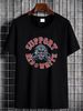 "VINTAGE" SUPPORT THE RED & WHITE 81 2XL BLACK T-SHIRT WITH COLOR GRAPHICS 2009 Streetwear Stylish Comfortable Stretched Summer Soft Breathable_viptrois.com