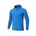 Pulse Autumn And Winter Half-Zip Running Top For Men Outdoor Sports Training Hooded Long Sleeve Fleece-Lined Warm Fitness_viptrois.com