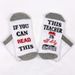 Cotton mid-tube socks sole letter jacquard leisure sports socks creative socks_viptrois.com