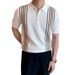 Men's Clothing Luxury Premium Men's Short Sleeve Polo Shirt Summer Half Zip Collar Breathable Casual Knit Top T-Shirt Premium Quality_viptrois.com