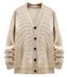 Halloween Skull Print Cardigan – Acrylic Knit Open-Front Sweater For Men & Women (S-3XL, Black/Khaki/Army Green, Oversized Fit, Gothic Streetwear)_viptrois.com