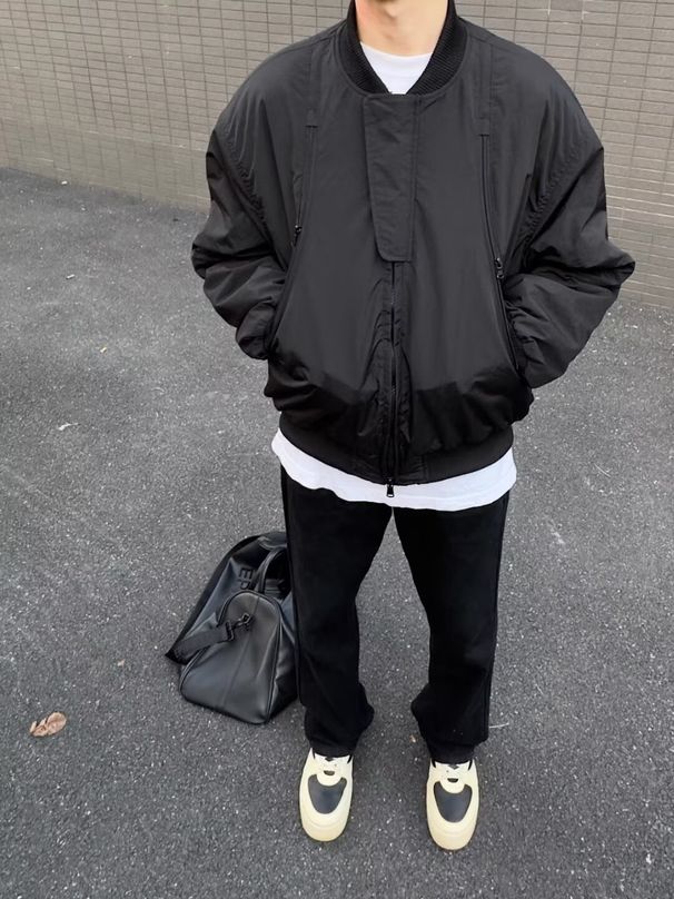 American Vibe Pilot Clean Fit Men's Winter Silhouette Cool And Trendy Brand Jacket, Cotton Baseball Jacket_viptrois.com