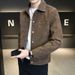 Autumn Winter Jacket Men 2024 New Style Cool Trendy Brand High-end Feel Turn-down Collar Suede Spring Outerwear Men's_viptrois.com