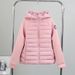 Women's Patchwork Hooded Puffer Jacket Quilted Winter Coat Military Insignia Wheat Stitch Detailing_viptrois.com