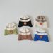 Kids' caps love Bear color-coded ear caps Baby stretch thick wool caps_viptrois.com