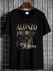 Training Day Denzel Washington Alonzo Harris Movie T-Shirt Unisex Black Cotton Comfortable Stylish Slightly Designer Clothes Top For Everyday Wear_viptrois.com