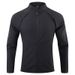 Men's & Women's Stand Collar Training Jacket – Slim-Fit Quick-Dry Zip Up Sports Coat (S-XXXL, Black/White/Navy/Red) | Lightweight Nylon Gym Wear_viptrois.com