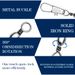 Cylinder-Shaped Eight-Character Ring Quick Swivel Sea Rod B-Type Pin Lure Connector Fishing Gear Accessories_viptrois.com