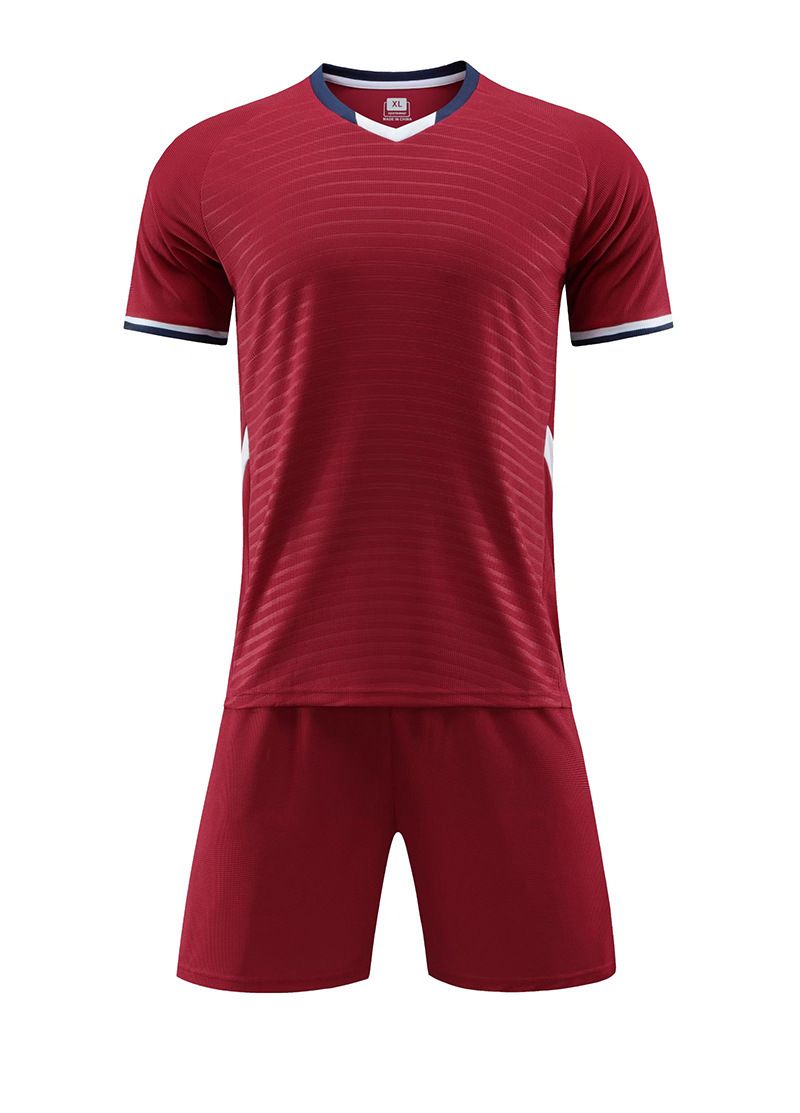 Men's Clothing uniforms suits short-sleeved men's and women's adult children's jerseys printed size student training and competition uniforms_viptrois.com