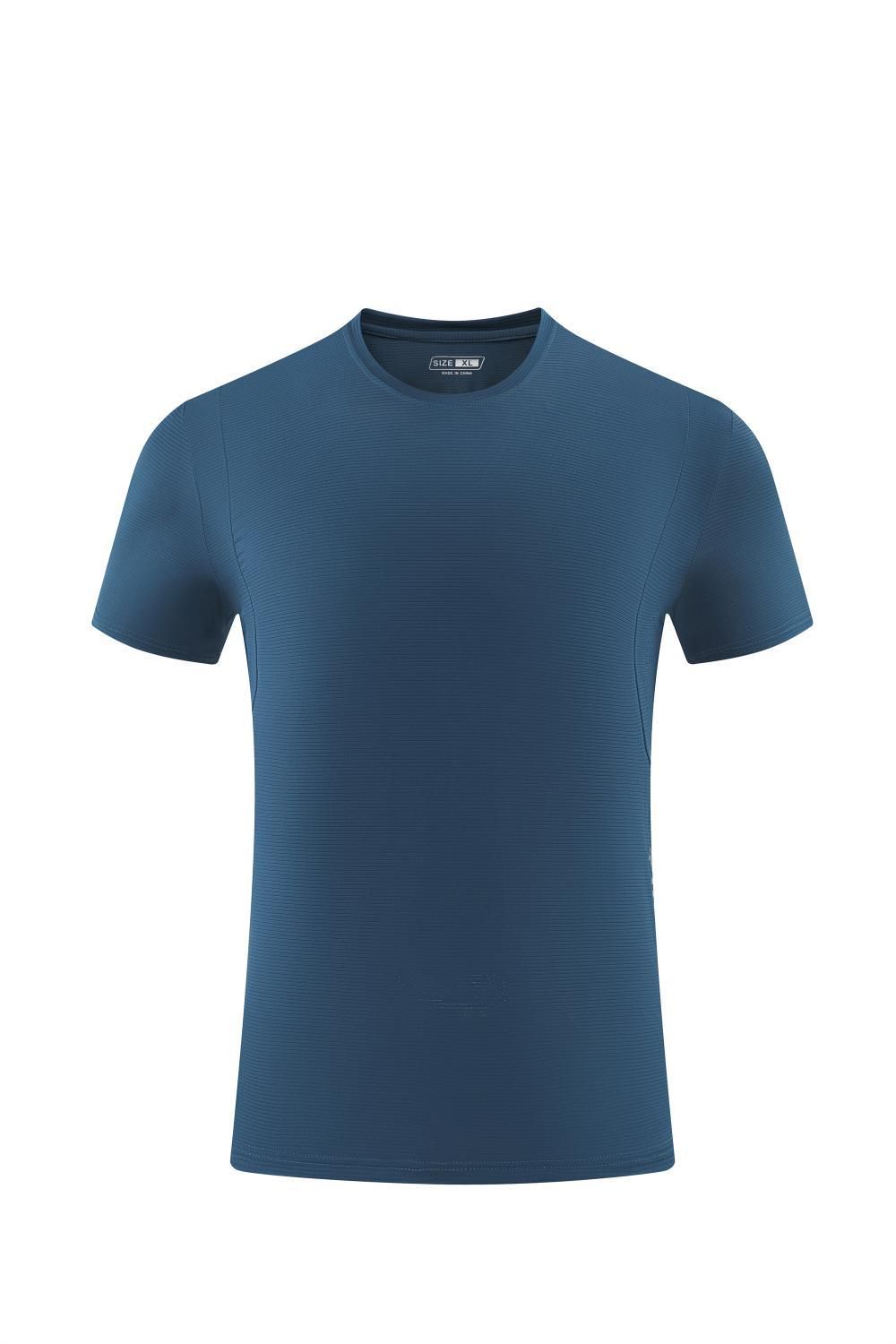 Men's Clothing Sports T-Shirt Quick-Drying Short-Sleeved Running Fitness Training Clothes Elastic Breathable Ice-Feel Cycling Clothes_viptrois.com