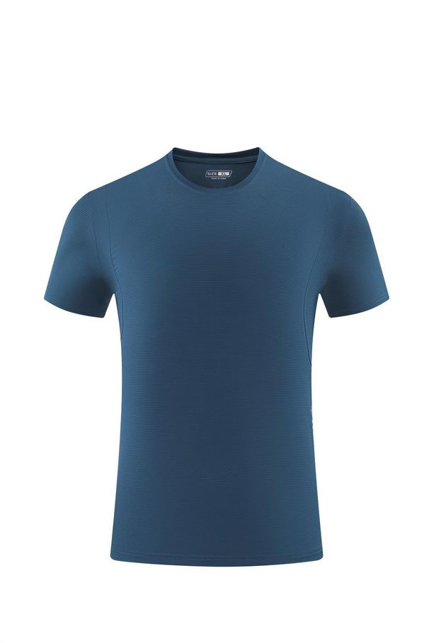 Men's Clothing Sports T-Shirt Quick-Drying Short-Sleeved Running Fitness Training Clothes Elastic Breathable Ice-Feel Cycling Clothes_viptrois.com