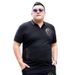 Men's Clothing Fat men's plus size T-shirt summer loose short-sleeved polo shirt simple casual ice silk stretch T-shirt_viptrois.com