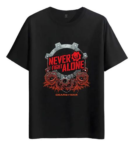 Tshirt Muscle Freaks Gears Of War Estilo Gamer 2026 Never Fight_viptrois.com