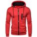 Loom 2023 Cross-Border European And American Foreign Trade Sports Casual Sweatshirt Youth Hooded Long Sleeve Zipper_viptrois.com