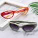 Men's Sunglasses Retro Cat Eye Glasses For Women, Anti Ultraviolet Sun Protection Glasses, Small Face Sunshade, Street Shooting Trendy Sunglasses_viptrois.com
