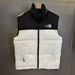 Classic Men's 2025 Vest New Stand Collar Patchwork Winter Embroidered Windproof Waterproof High-End Cotton Jacket_viptrois.com