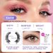 Natural Style Magnetic False Eyelashes Set - Mink Hair, Glue Free & Reusable (Easy To Apply, Lightweight Comfort)_viptrois.com