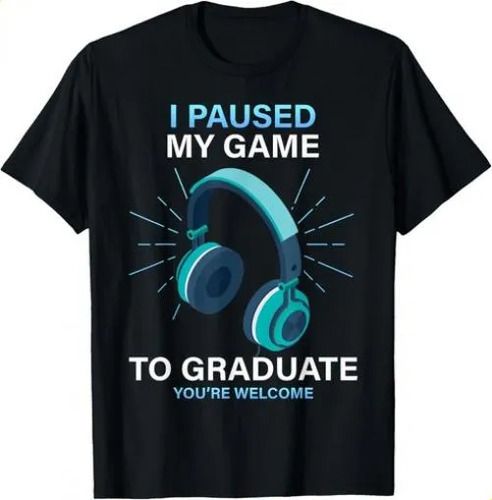 T-shirti Paused My Game 2026 To Graduate Funny Gamer Graduation U_viptrois.com