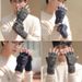 Sports Gloves Skiing Cycling Motorcycle Hiking Warm Gloves Gloves for men warm winter fingers open fingers autumn and winter knitted wool flap_viptrois.com