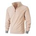 Men's Clothing Men's Slim Fit Zip-Up Sweater – Stand Collar Pullover – Minimalist Streetwear (S-XXXL)_viptrois.com