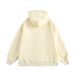 Buttoned Cardigan Hooded Sweatshirt Men's Spring And Autumn Style Trendy Brand Solid Color Woven Texture Loose Fit_viptrois.com