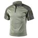 Men's Summer Frog Suit Short Sleeve Tactical Outdoor Training Clothing American Camouflage Breathable Polyester Fiber Thin_viptrois.com