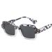 Square frame rice nail niche sunglasses for women ins retro plain makeup high end glasses sunscreen net celebrity sunglasses trend_viptrois.com